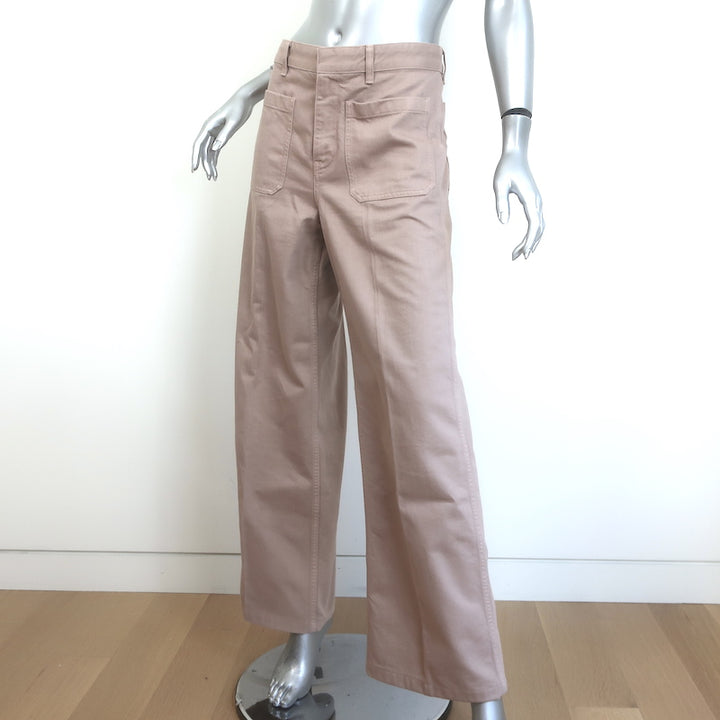 Christian Dior Dior 8 D04 Flared Jeans Blush Beige Size US 6