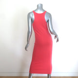 A.L.C. Chase Midi Tank Dress Salmon Stretch Knit Size Medium