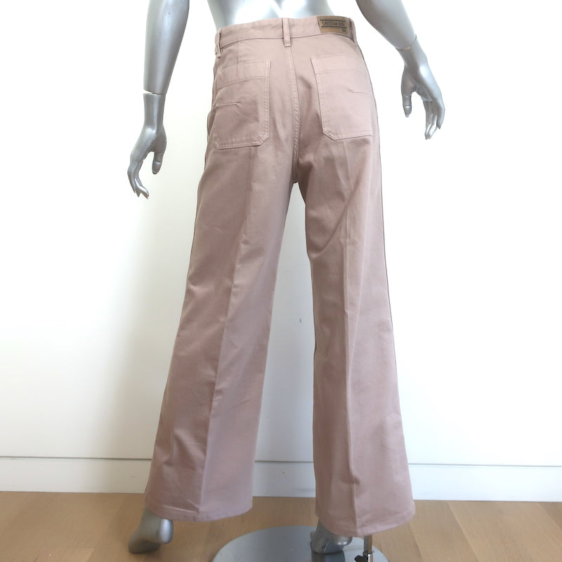 Christian Dior Dior 8 D04 Flared Jeans Blush Beige Size US 6