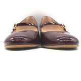 Stuart Weitzman Gabby 45 Mary Jane Pumps Burgundy Patent Leather Size 8.5