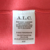 A.L.C. Chase Midi Tank Dress Salmon Stretch Knit Size Medium