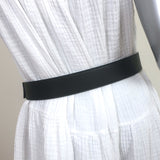 Gucci Pearl Double G Belt Black Leather Size 85 US 34