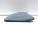 Christian Dior Lady Dior Coin Purse/Key Pouch Sky Blue Cannage Quilted Patent Leather