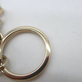 Christian Dior Lady Dior Coin Purse/Key Pouch Sky Blue Cannage Quilted Patent Leather