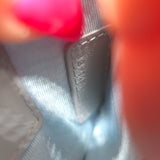 Christian Dior Lady Dior Coin Purse/Key Pouch Sky Blue Cannage Quilted Patent Leather