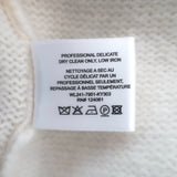 Proenza Schouler Tara Buttoned-Sleeve Sweater Cream Size Extra Small NEW