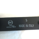 McQ Alexander McQueen Bullet Belt Black Suede Size Small