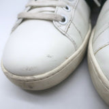 Gucci Ace GG Apple Embroidered Sneakers White Leather Size 35.5