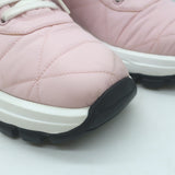 Prada Prax 01 Re-Nylon Quilted Low Top Sneakers Light Pink Size 37.5