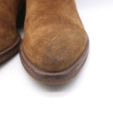 Penelope Chilvers Cassidy Cowboy Boots Tan Suede Size 40