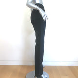 Saint Laurent 90's High Waist Straight Leg Jeans Black Denim Size 28