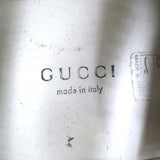 Gucci Ace GG Apple Embroidered Sneakers White Leather Size 35.5