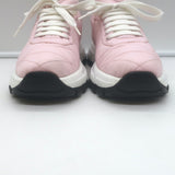 Prada Prax 01 Re-Nylon Quilted Low Top Sneakers Light Pink Size 37.5
