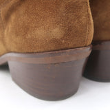 Penelope Chilvers Cassidy Cowboy Boots Tan Suede Size 40