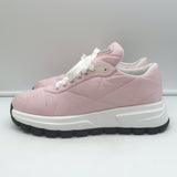 Prada Prax 01 Re-Nylon Quilted Low Top Sneakers Light Pink Size 37.5