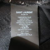 Saint Laurent 90's High Waist Straight Leg Jeans Black Denim Size 28