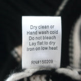 La Ligne Mini Marin Striped Sweater Black & White Wool-Cashmere Size Extra Small