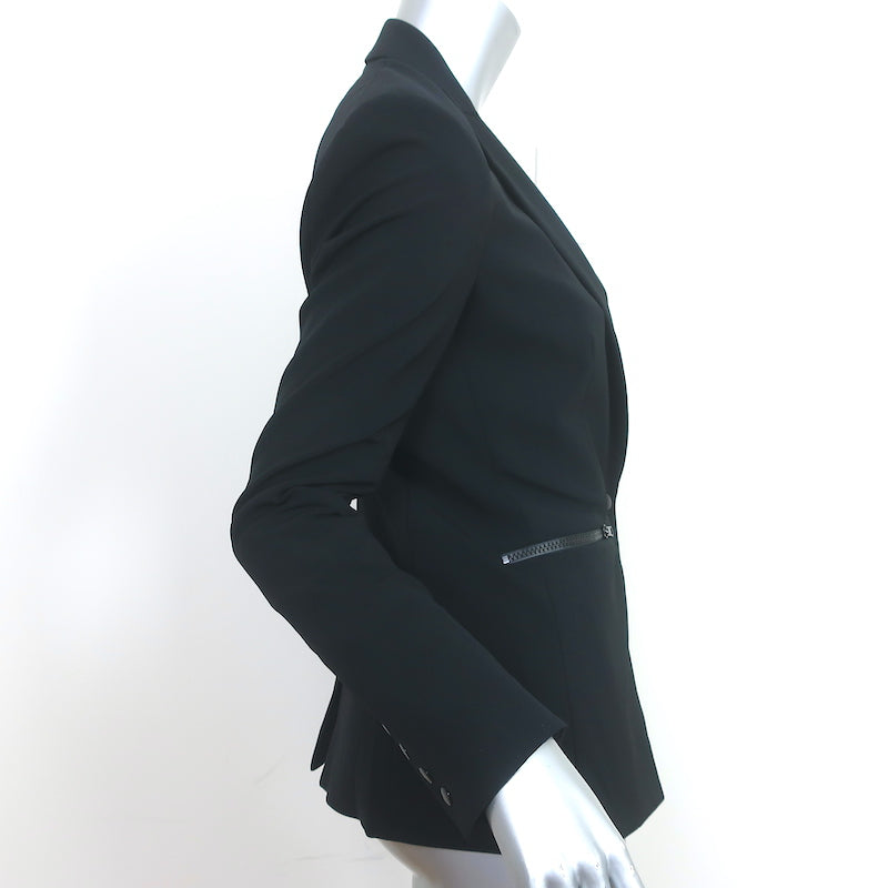 Veronica Beard Scuba Dickey Jacket Black Size 0