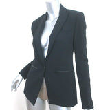 Veronica Beard Scuba Dickey Jacket Black Size 0