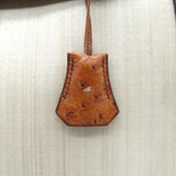 Vintage Hermes Kelly 32 Bag Crinoline Horse Hair & Gold Ostrich Gold Hardware