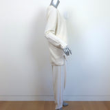 Splendid Breathe Easy Cashmere Sweater & Joggers Set Ivory Size Medium/Large