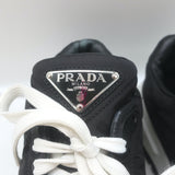 Prada Prax 01 Re-Nylon Quilted Low Top Sneakers Black Size 37.5