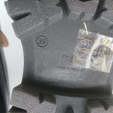 Maje Medallion Platform Penny Loafers Black Leather Size 39