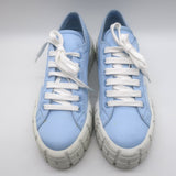 Prada Re-Nylon Double Wheel Platform Low-Top Sneakers Sky Blue Size 39
