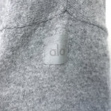 Alo Yoga Jet Set Hoodie & Pants Set Heather Gray Cashmere-Blend Size Medium