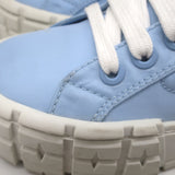 Prada Re-Nylon Double Wheel Platform Low-Top Sneakers Sky Blue Size 39