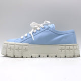 Prada Re-Nylon Double Wheel Platform Low-Top Sneakers Sky Blue Size 39