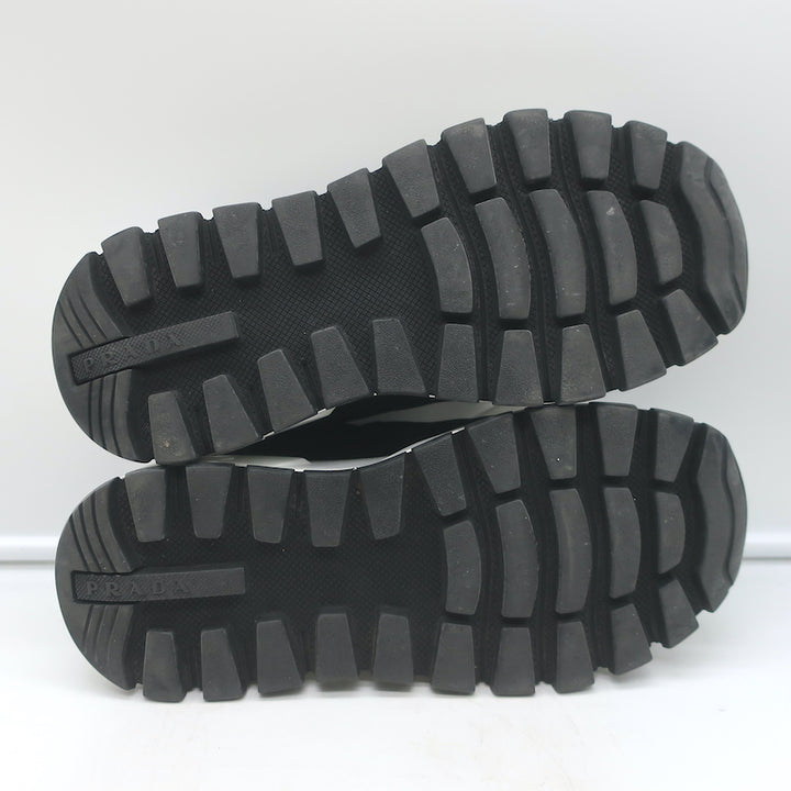Prada Prax 01 Re-Nylon Quilted Low Top Sneakers Black Size 37.5