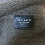 Jenni Kayne Flynn Cashmere V-Neck Sweater Olive Brown Size Small