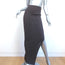 Aya Muse Pisa Maxi Skirt Dark Brown Metallic Ribbed Knit Size Medium