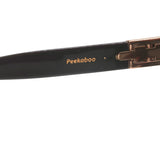 Fendi Peekaboo 52mm Oversize Sunglasses Brown/Rose Gold FF 0265/S 09QLC