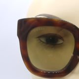 Gucci Urban Stars 49mm Oversize Tortoiseshell Sunglasses GG0208S 003