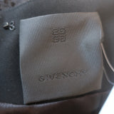 Givenchy Tuxedo Halter Top Black Satin & Crepe Size 40 NEW