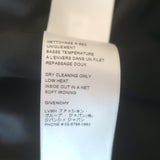 Givenchy Tuxedo Halter Top Black Satin & Crepe Size 40 NEW