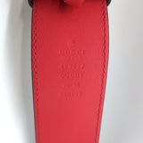 Gucci Queen Margaret Pearl Bee Belt Black Leather Size 90 US 36