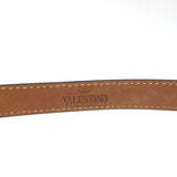 Valentino Skinny Bow Belt Black Patent Leather Size 90 US 36