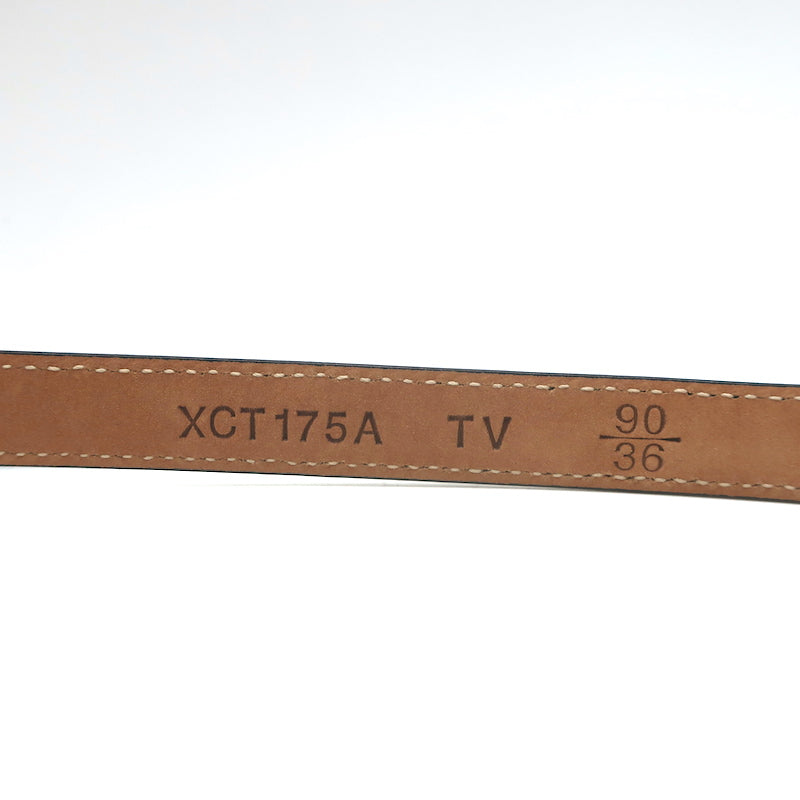 Valentino Skinny Bow Belt Black Patent Leather Size 90 US 36