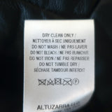 Altuzarra Todd Leather Straight Leg Pants Black Size 36 NEW