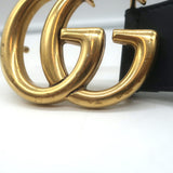 Gucci GG Marmont Belt Black Leather Size 70 US 28