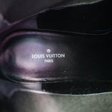Louis Vuitton LV Beaubourg Ankle Boots Brown Monogram Canvas Size 38