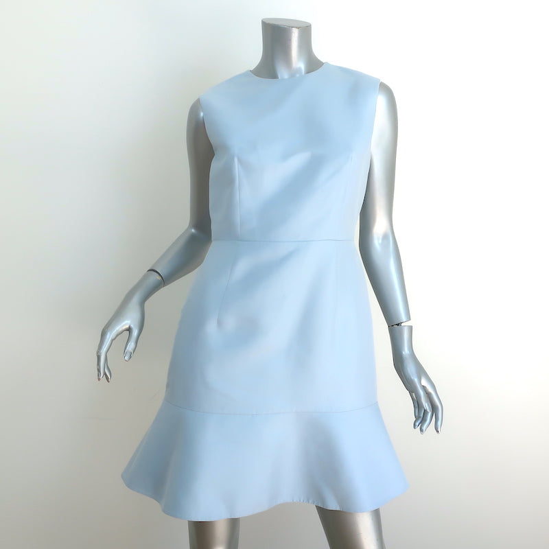 Louis Vuitton Blue & Brown Printed Cotton Belted Sleeveless Dress S Louis  Vuitton