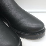 Louis Vuitton Discovery Ankle Boots Black Leather & Monogram Canvas Size 37.5