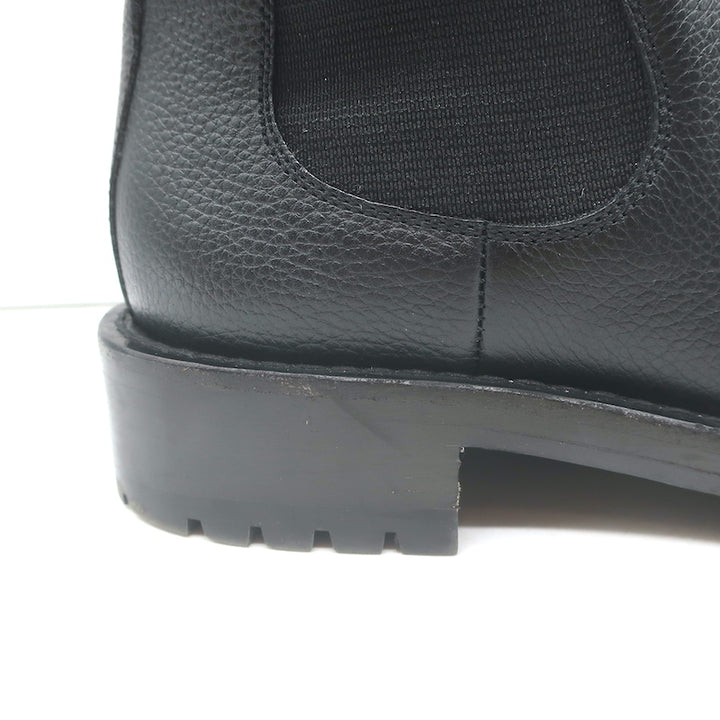 Louis Vuitton Discovery Ankle Boots Black Leather &amp; Monogram Canvas Size 37.5