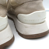 Brunello Cucinelli Shearling & Monili-Trimmed Running Sneakers Taupe Size 39