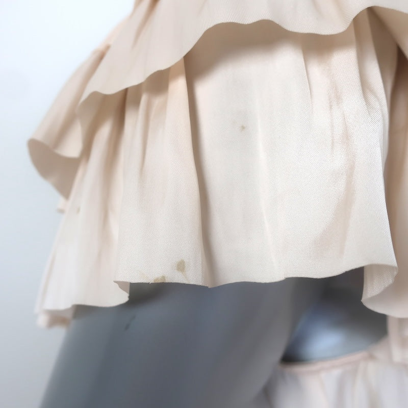 Ulla Johnson Isadora Ruffle-Trimmed Tiered midi dress Sz 4, label