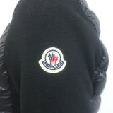 Moncler Padded Wool Zip-Up Down Puffer Cardigan Black Size Extra Small